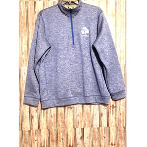 Adidas Team Issue Climawarm Half Zip Blue Pullover - XL